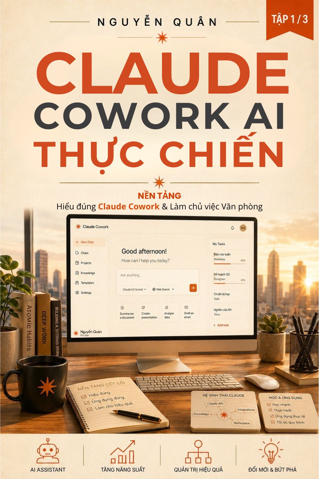 Bìa Tập 1 — Nền tảng